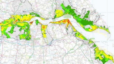 > UK probabilistic flood systems analysis uses a frequency-based approach to levee