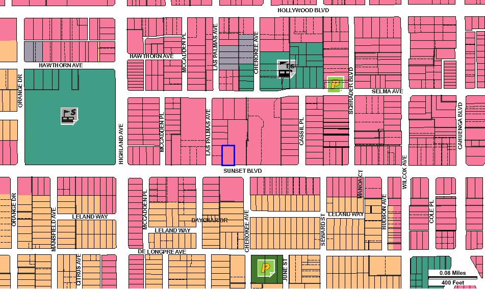 ZIMAS PUBLIC Generalized Zoning 05/11/2016 City of Los Angeles Department of City Planning Address: 6671 W SUNSET BLVD Tract: A. E.