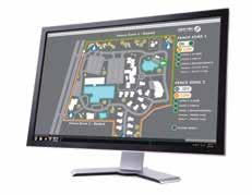 The Nemtek fence zones, status indicators and control buttons can be placed directly into Integriti s powerful graphical maps interface, providing