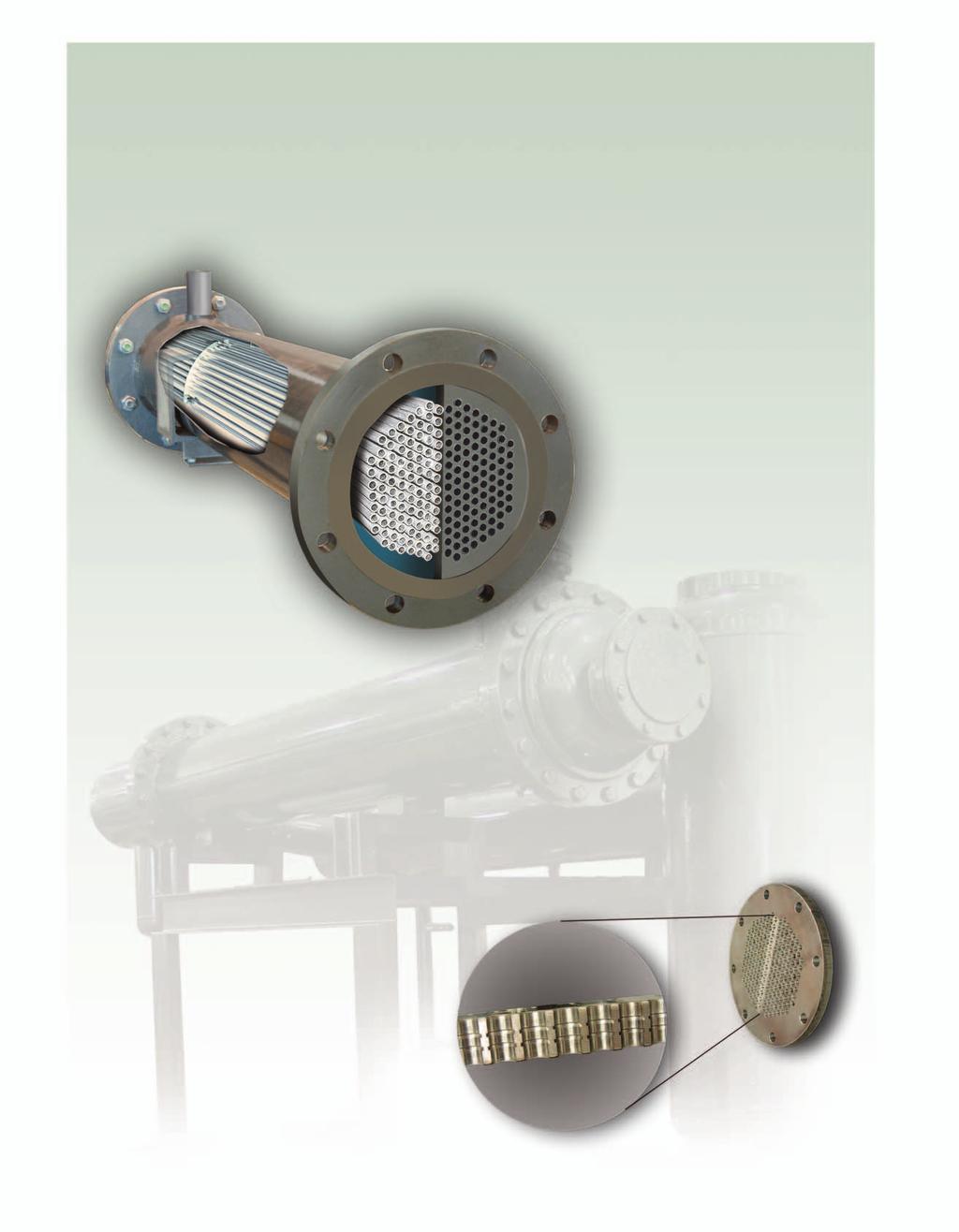 Heat Exchangers The Landfill/Digester Gas Series Dryers use high efficiency, non-fouling, tube and shell heat exchangers. They are simple, reliable, and time proven.