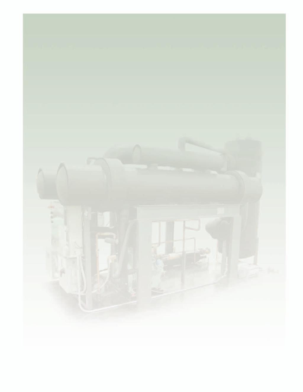 Landfill / Digester Gas Circuit Saturated gas enters the tubes of the gas to gas Heat Exchanger 1 where it is pre-cooled by the cold gas returning through the shell from the evaporator.