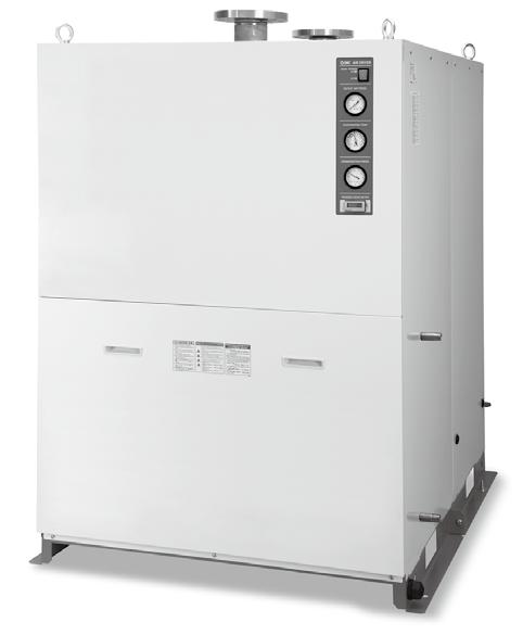 Refrigerated ir Dryer IDF100F/125F/150F Series Standard Specifications: Water-cooled Type Symbol Refrigerated air dryer uto drain onstruction (ir/refrigerant ircuit) IDF100F-W IDF125F-W IDF150F-W