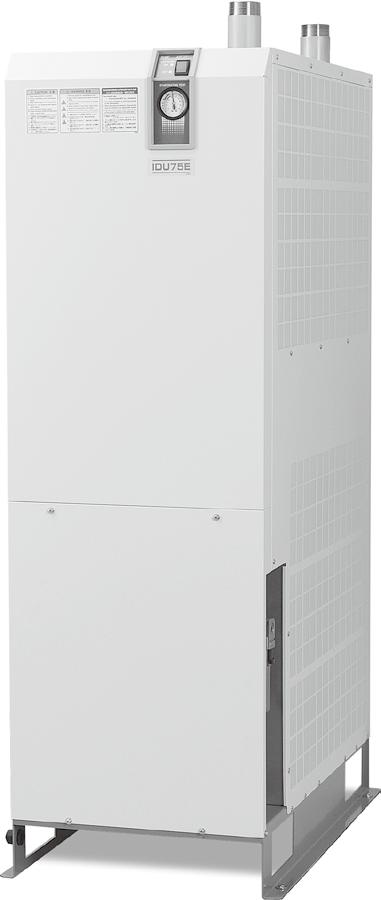 Refrigerated ir Dryer IDU le Series Standard Specifications Symbol Refrigerated air dryer uto drain onstruction (ir/refrigerant ircuit) IDU22E, IDU37E, IDU55E, IDU75E High pressure switch (IDU55E,