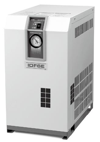 Refrigerated ir Dryer IDF le Series Standard Specifications Symbol Refrigerated air dryer uto drain onstruction (ir/refrigerant ircuit) *1 ir flow capacity under the standard condition (NR) [20,