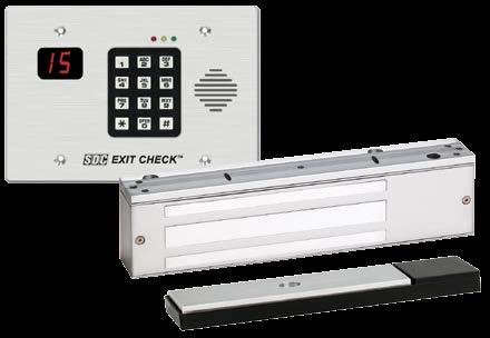 DATA 101-DE Exit Check Delayed Egress Controller Locking Delayed Devices Egress VERBAL EXIT INSTRUCTIONS OR ALARM TONE ONLY & DIGITAL COUNTDOWN DISPLAY STOP EMPLOYEE THEFT STOP RETAIL SHOPLIFTING