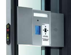 Features & Options Safety and Emergency Controls The interlocking door system is equipped with an inside call button and intercom in the event that assistance is needed.