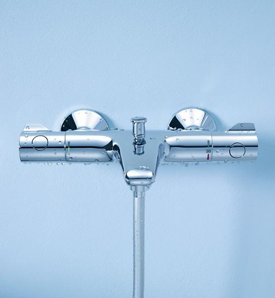 NEW grohe Grohtherm 800 Safe and Ergonomic. Experience the benefits of a thermostatically controlled shower at an attractive price.