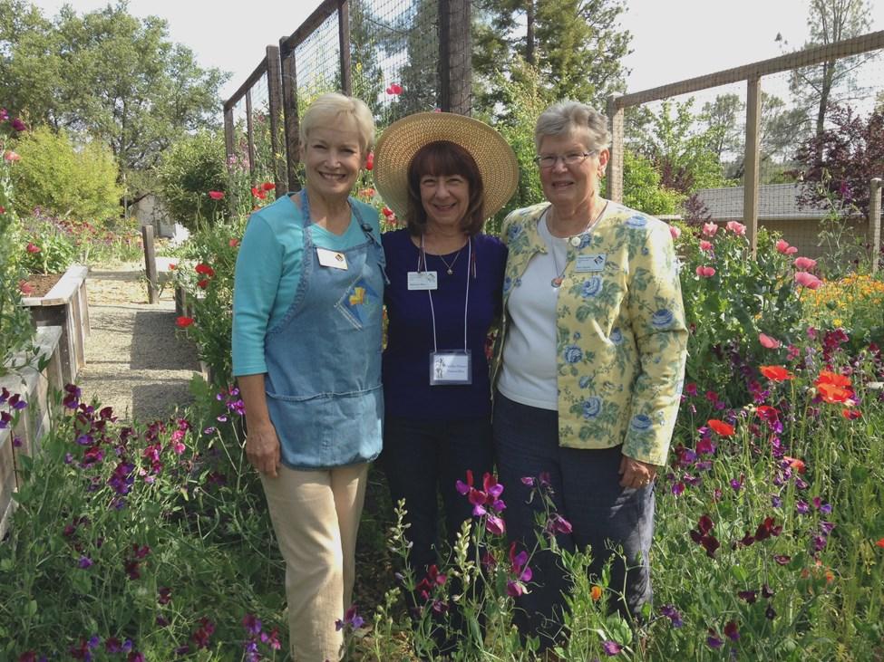 The Nevada County Master Gardeners participate in the Soroptomist Garden Tour by either offering their own gardens for the tour or by staffing gardens to impart garden education to the public.