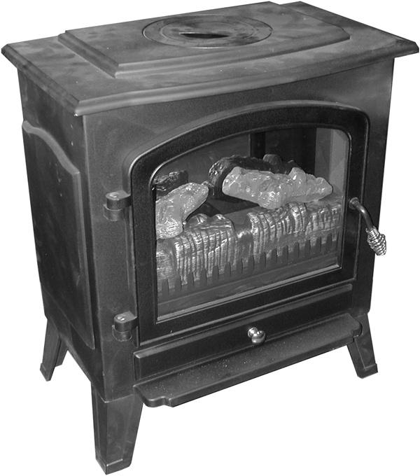 ELECTRIC FIREPLACE HEATER WITH SINGLE GLASS DOOR Model 91797 ASSEMBLY and Operating Instructions Visit our website at: http://www.harborfreight.com Read this material before using this product.