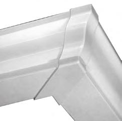 UV-PROTECTED Primex gutter accessories are made with specially formulated UV-protected plastics that ensure long-lasting