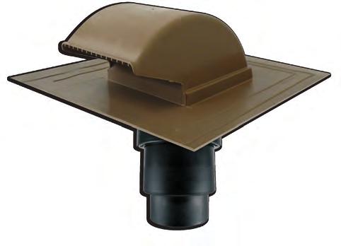HVAC VENTING Roof Vents RV20 Kit Low-Profile Roof Vent The Primex Low-Profile Roof Vent (RV20) is built for the throughroof exhaust of dryers, bathroom and kitchen fans, stove vents, and intake for