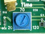 4. TEMPERATURE DISPLAY JUMPER: If this jumper is in the F position, the To Process and Setpoint temperatures are displayed in Fahrenheit.