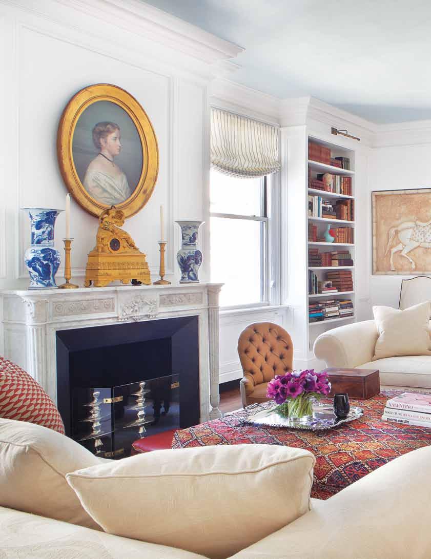 INTERIOR DESIGN ROBERT COUTURIER TEXT SALLIE BRADY PHOTOGRAPHY PETER MARGONELLI modern MOVES Traditional formality gives way to timeless comfort in a 5,000-square-foot apartment