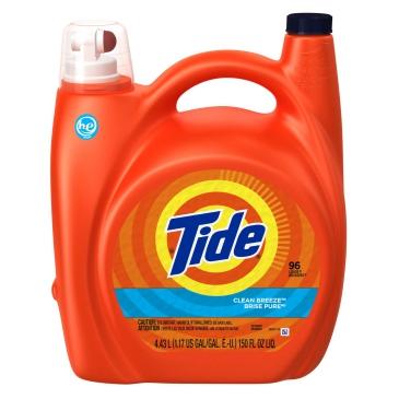 PNG-37000-08885 Tide Liquid HE 2X Free & Gentle Scent 64Use 4/2.