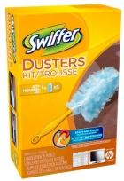 Unscented (1HDL/5DUSTERS) 6/1CT 6 CS PNG-37000-44750 Swiffer Duster 360 Extender Handle Starter Kit