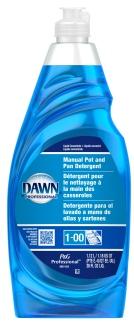 6/800ML 6 CS PNG-37000-01083 Dawn Manual Pot & Pan Detergent 4/3.