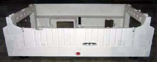 Access to all components are via the side panels, front plinth or the access panel in the base tray. A. Side Panels 1.