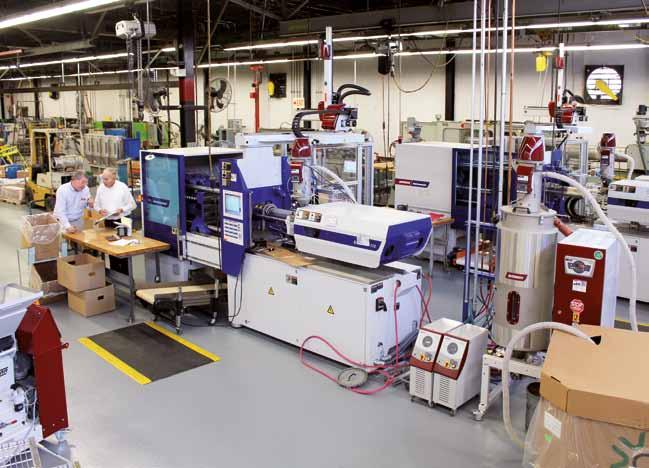 Injection Molding EPC (USA) fuels their growth with WITTMANN BATTENFELD Based in Putnam, CT, USA, Ensinger Precision Components (EPC), a division of Ensinger GmbH (Germany), is a custom molder of