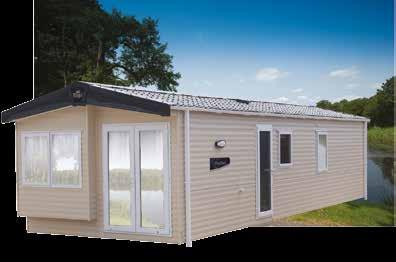 KINGSBURY FEATURES INCLUDE EXTERIOR White PVCu single glazing Aluminium cladding Domestic style white gutters and downpipes Large front windows CONSTRUCTION Single axle steel