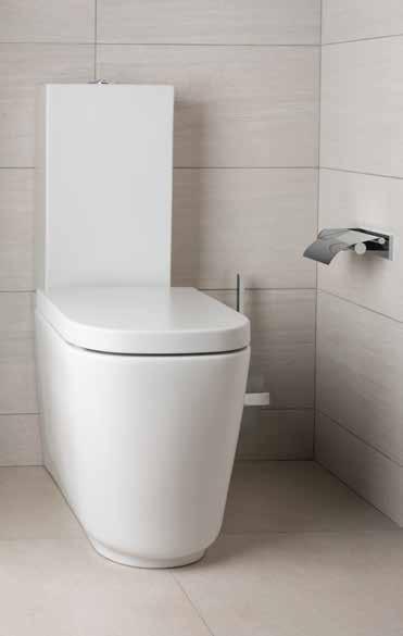 BDS-MLI-606211-A-MW For Wall Mounted and Back to Wall WC Close Coupled Cistern 290 x 160 x 500 mm Matt White BDS-MLI-301211-A-MW Anti