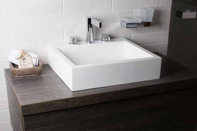 Wash Basin without Overflow 640 x 440 x 130 mm No Tap Hole BDS-MET-704-WS One Tap Hole BDS-MET-714-WS 3 Tap Holes BDS-MET-734-WS Countertop Wash Basin