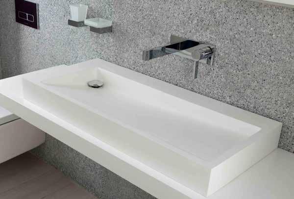 BDS-MET-707-WS One Tap Hole BDS-MET-717-WS 3 Tap Holes BDS-MET-737-WS Countertop Wash Basin Right to Left Slope