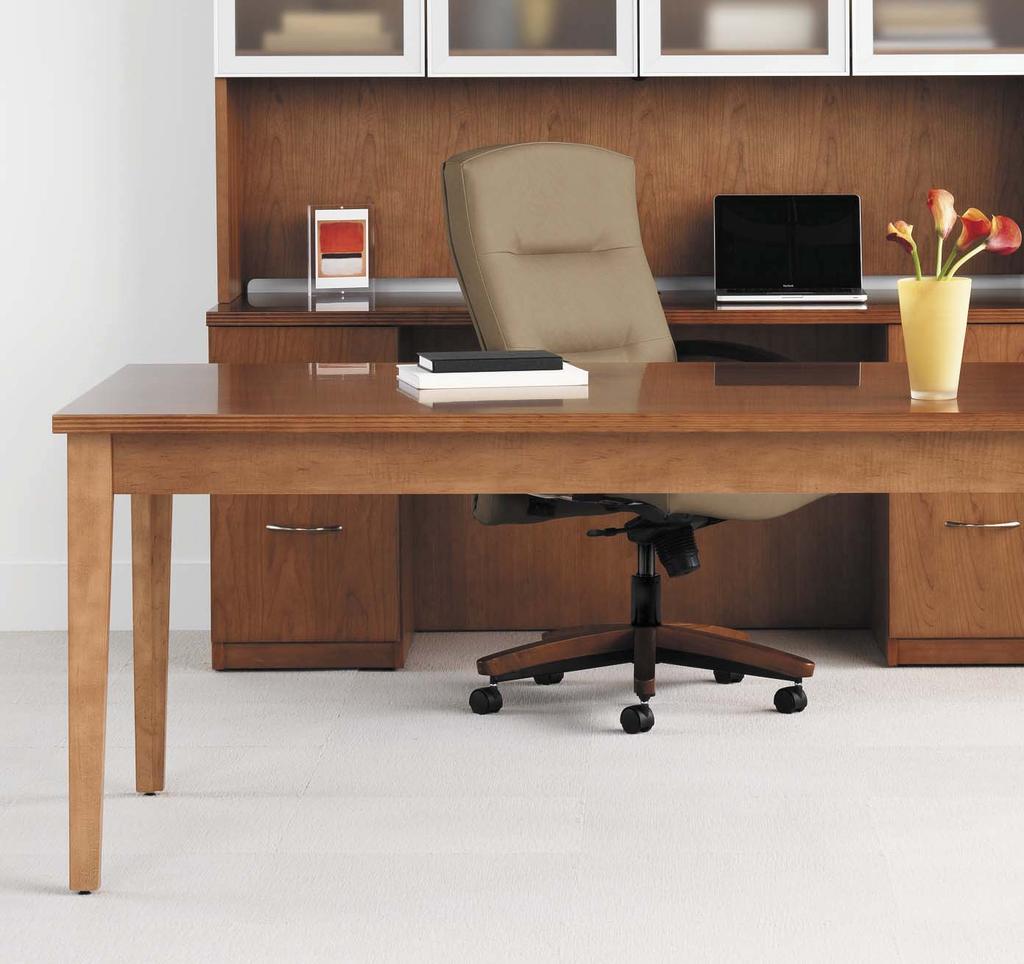 VENEER DESKS Park Avenue Veneer and Park Avenue inspired by Meadow palette, page 261 Park Avenue Collection What Success Looks Like Our Park Avenue Collection was designed to make a statement.