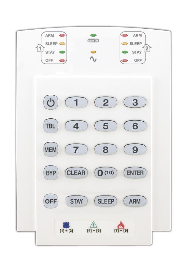Each time the [ENTER] key is pressed, the keypad will display the next digit in the current section and will continue through all the following sections one digit at a time without changing the