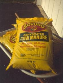 5 Slow Cow manure 2-1-1 Slow Dried blood 12-1-1 Medium-rapid Fish meal 10-6-2 Slow