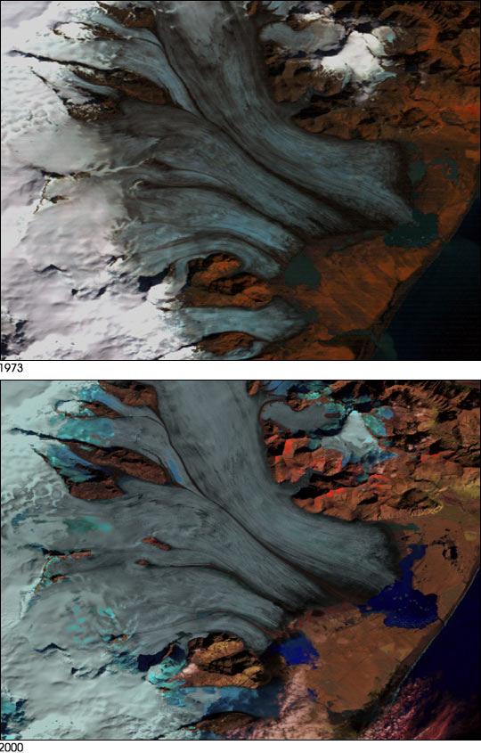 Soil Forming Processes Receding glacier in Iceland, NASA Parent Material (RI) Till: Mixed unsorted (unstratified) particle sizes laid down below ice Outwash: stratified