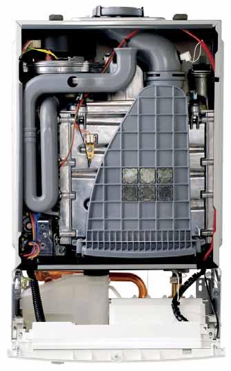Inside story Greenstar 27 & 30Ri Fan Aluminium/silicon primary WB7 heat exchanger Gas valve