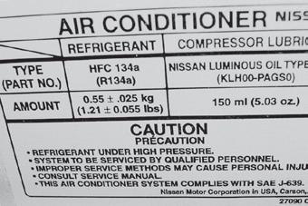 Nissan uses pounds and kilograms, and if your machine is calibrated in pounds, please notice that the plus/minus tolerance is just 0.055 lb., which is 0.88 ounces, less than the 0.1 lb.