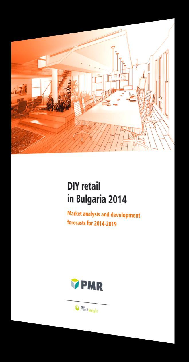 2 Language: English Date of publication: Delivery: pdf Price from: 700 Q1 Find out Which are the top selling DIY retailers in Bulgaria?