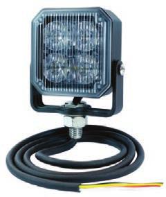 145 Auxiliary LED Strobe Lamp 4 high power LEDs with 19 flash patterns Synchronize option lets