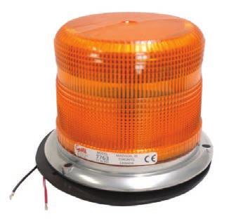 129 Medium Profile Class I & II Heavy-Duty Strobe Popular with school buses and construction equipment Two mounting options: external and 1 pipe Field selectable double or quad flash and intensity