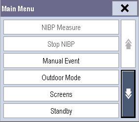 3.6 Using the Main Menu To enter the main menu, select the through the main menu. 1 on-screen QuickKey.