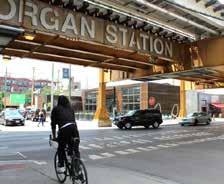TRANSPORTATION The West Loop neighborhood is served by a multimodal transportation network that offers travel options for residents, employees, and visitors who may be walking, biking, taking