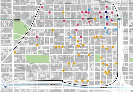 as of January 1, 2017 West Loop Design Guidelines Proposed Developments By Use Map Key Study Area Boundary CTA