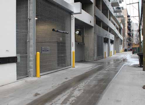 5.0 PARKING & SERVICE GUIDELINES 5.1 Alley, Service & Loading Access 5.1.1 Locate loading docks off the public alley to minimize pedestrian conflicts where feasible.