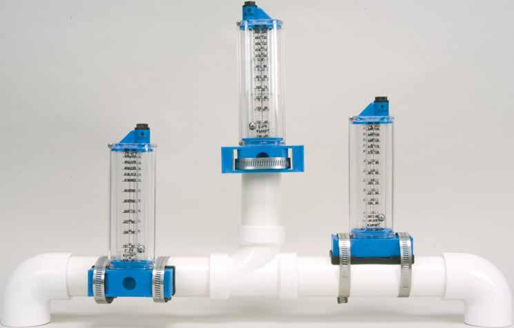 clogged flowmeters with these accurate, easily serviced units from Rola-Chem.