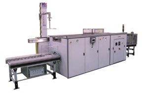 The machines can also be specified for high precision cleaning without ultrasonics for processes which do not require their