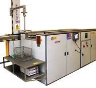 Options include: pre-clean module with oil separator for heavy duty cleaning, ultrasonics to rinse stages, vertical