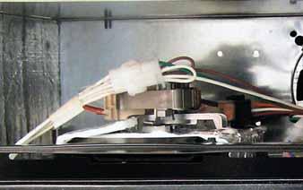 To remove the FAD: The FAD is held in place by two ¼-in. hex-head screws. To access the FAD on a single or upper oven, see Control Compartment Access.
