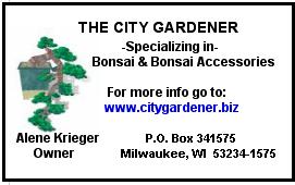 Milwaukee Bonsai Society Membership Form 2008 Name Address Phone # (home) (work) Email Check # for (circle) Single 1 year $25 2 years $48 3 years $70 Family 1 year $35 2 years $68 3 years $100 Please