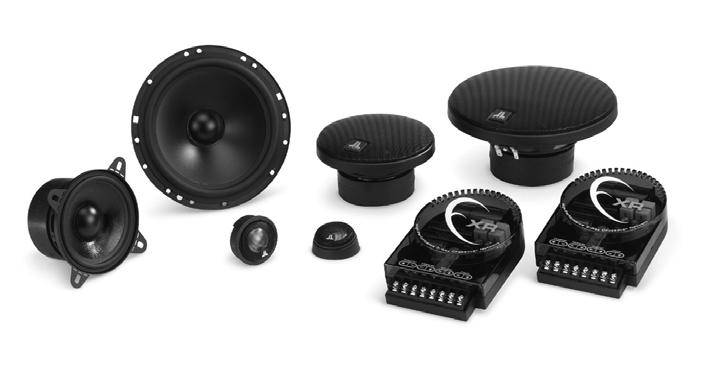 XR653-CS 6.50-inch (160 mm) 3-Way Component Speaker System owner s manual Thank you for choosing JL Audio Evolution XR Coaxials for your automotive sound system.