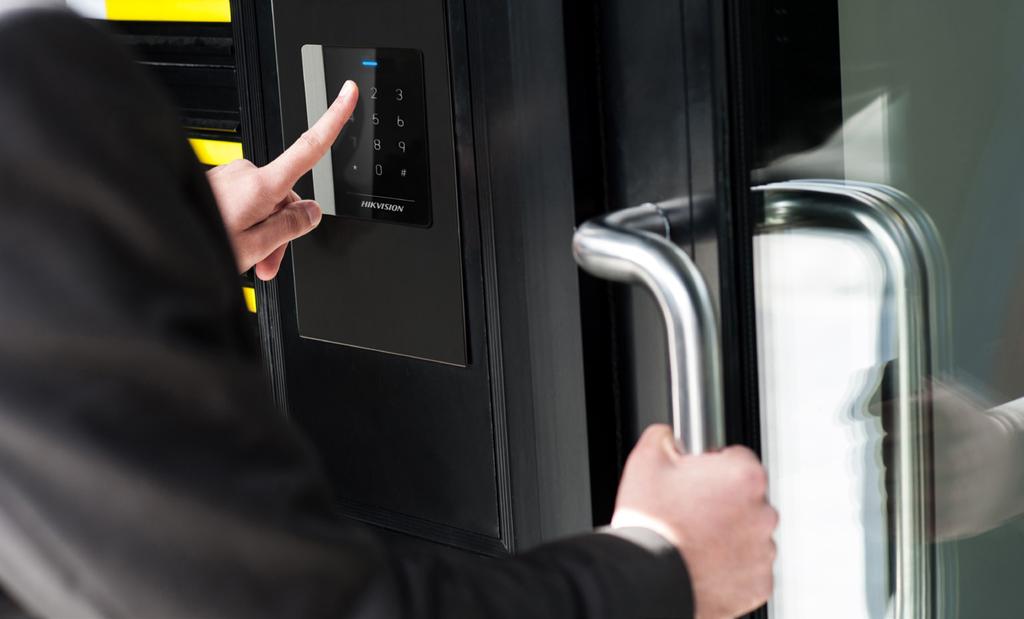 TAKE TOTAL CONTROL OF - WITH HIKVISION When you re installing Access Control systems, there s a lot on your mind and there s a lot riding on your product decisions.