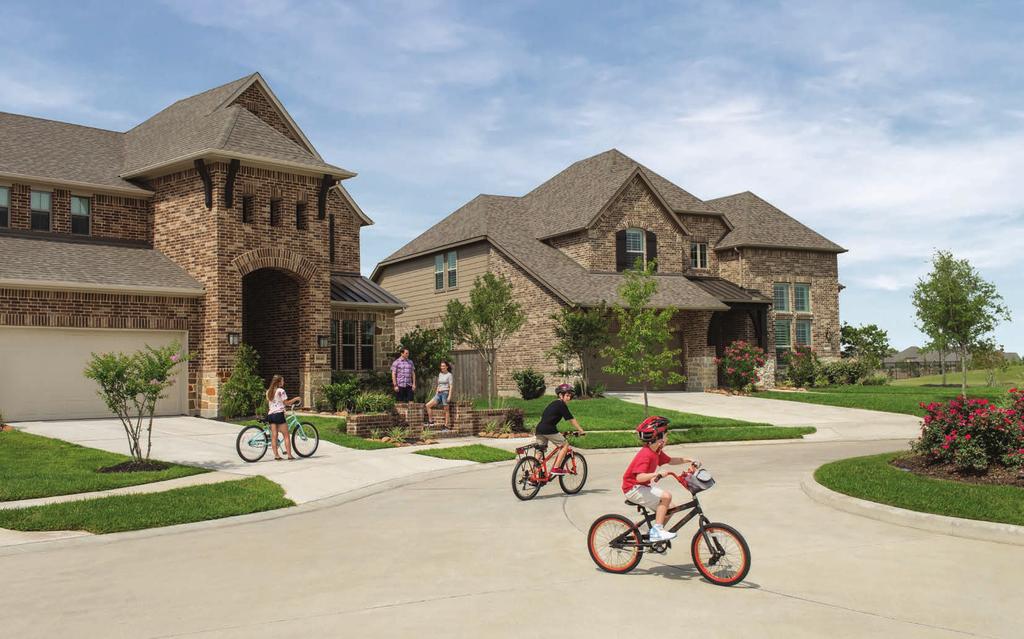 STUNNING model homes HOUSTON S home builders HOMES FROM THE $240s TO $1 MILLION+ Homes range in