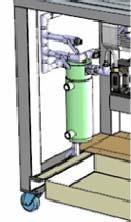 OPTION: Cleaning unit, recommended for spray chamber parts, details see drawing S 286 cleaning of the spray chamber