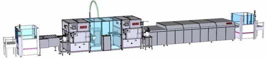 capacity approx. 0,5 0,8m 3 heating zones, 1 cooling zone 800mm in-/outlet zone total oven length 5`600mm #8318HVIR capacity approx.