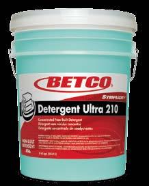 BREAK ULTRA 110 Ultra Concentrated alkaline builder formulated to work synergistically with Detergent 210 in the wash cycle.
